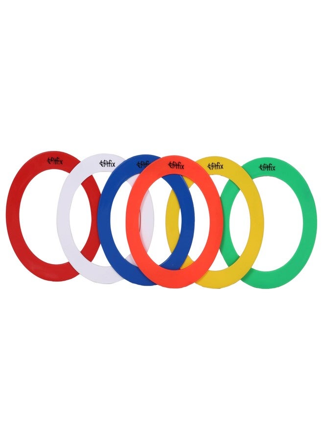 Fitfix Juggling Rings, Magician Juggling Rings, Sports Rings for Kids, Boys and Girls, Set of 3 Small Size Diameter 24 cm / 9 inches Made for India Circus,assorted - Image 3